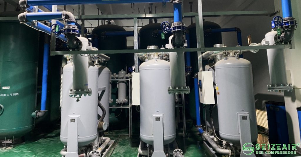 Example of gas tank installation in SEIZE energy efficiency station